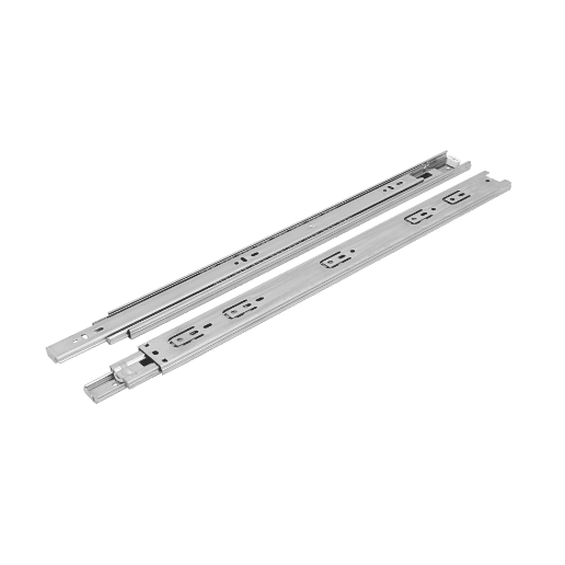 Side Mounted Telescopic Ball Bearing Slide (45Mm Fe Zinc Plated)