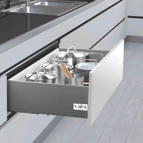 Slim Tandem Box 183Mm (Dark Grey)